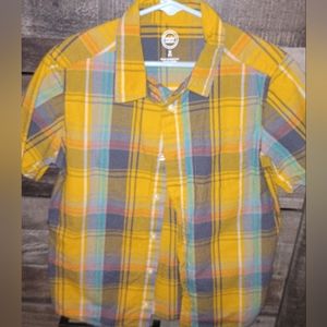 Boys button down collared shirt